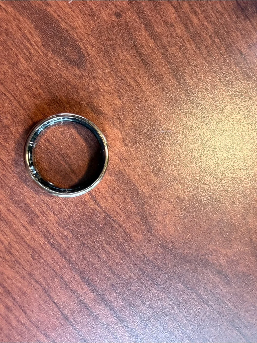 HERZ P1 Smart Ring Size 10 Silver w/ Portable Charger